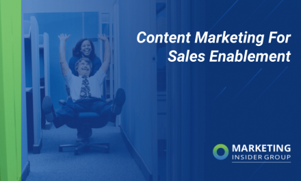 Content Marketing For Sales Enablement