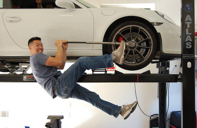 Want To Change Center Lock Wheels on Your Porsche? You are going to Need This $5,000 Torque Gun