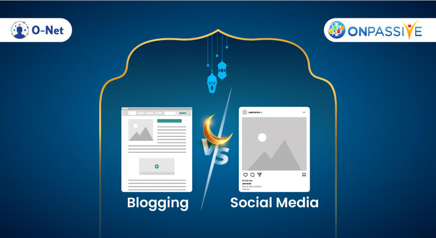 The variance in between running a blog and social media