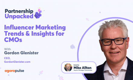 Influencer Marketing Trends & Insights For CMOs w/ Gordon Glenister