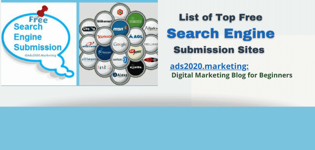 Prime 50 Free of charge Lookup Motor Submission Sites List 2023 For Website Indexing/ Position