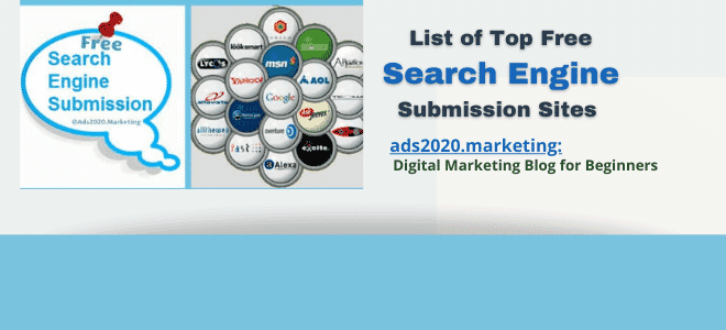 Prime 50 Free of charge Lookup Motor Submission Sites List 2023 For Website Indexing/ Position