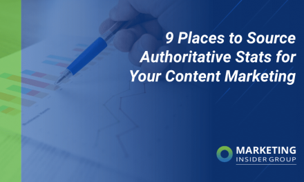9 Spots to Supply Authoritative Stats for Your Written content Advertising