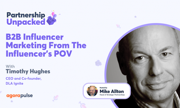 B2B Influencer Marketing From The Influencers POV with Timothy Hughes