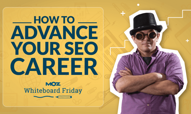 How to Progress Your Web optimization Occupation – Whiteboard Friday