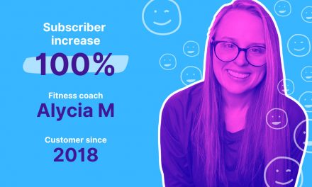 Physical fitness coach elevated subscribers 100%