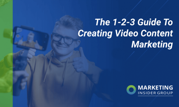 The 1-2-3 Guide to Creating Video Content Marketing