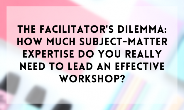 How A lot Issue-Make any difference Experience Do You Actually Need to have To Guide an Productive Workshop? | by Jackie Colburn | Jun, 2023