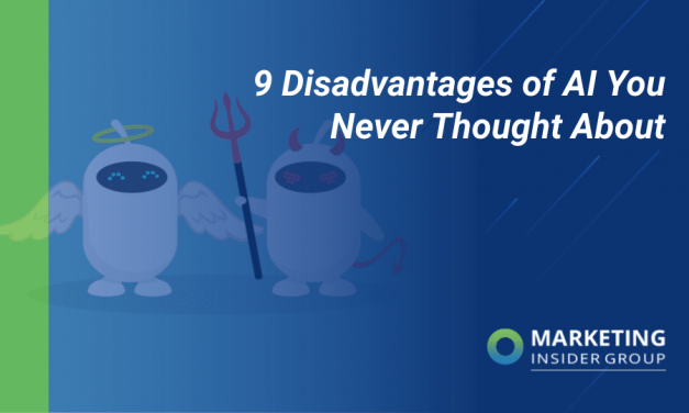 9 Disadvantages of AI You Hardly ever Assumed About