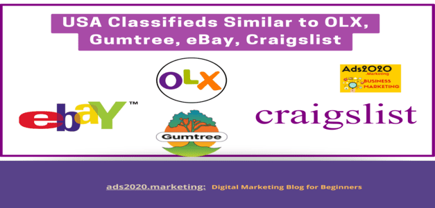 200 USA Online Ad Posting Sites Similar To OLX, Gumtree, EBay
