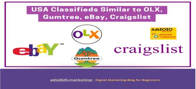 200 USA Online Ad Posting Sites Similar To OLX, Gumtree, EBay