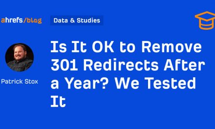 Is It Alright to Take out 301 Redirects Immediately after a 12 months? We Examined It