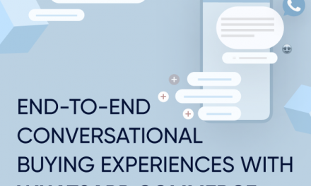 Conclude-to-end conversational obtaining activities with WhatsApp Commerce