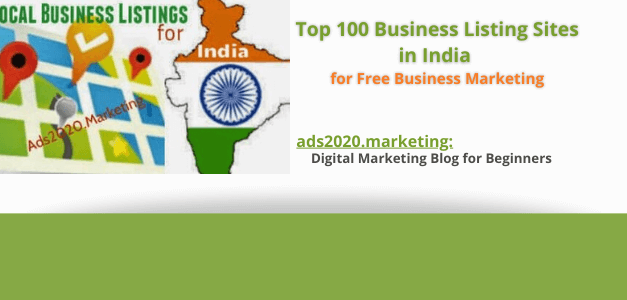 Free Business Listing Sites In India 2023